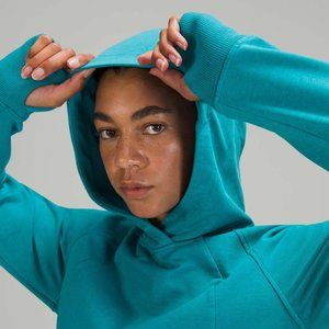 Lululemon Scuba Pullover Heathered Blue Lagoon